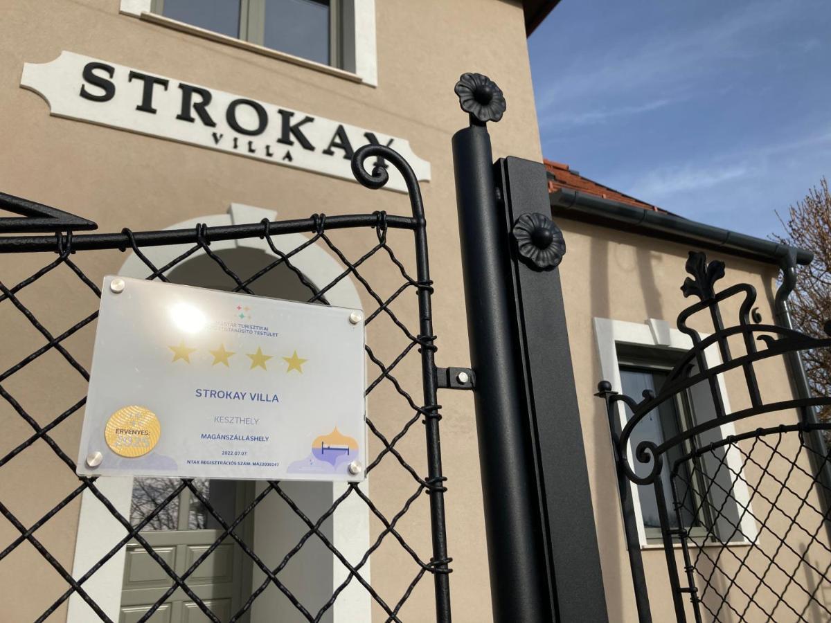 Villa Strokay - Few Minutes Walk From Lake Balaton 凯斯特海伊 外观 照片